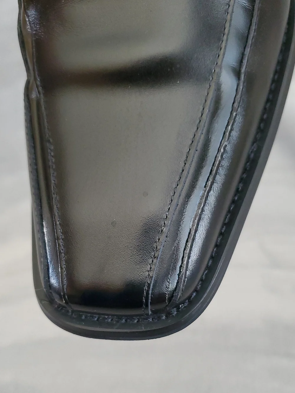 STACY ADAMS Black Leather Lace-Up Dress Shoes MEN'S SIZE: 9.5M